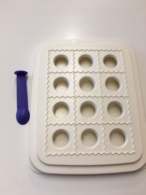 FONDOTIN Teigtaschen-Pressform - Manuell Für Ravioli & Knödel, PP Material