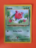 Pokémonkarte Hoppip 55/75 EN von 1995-2001 guter Zustand