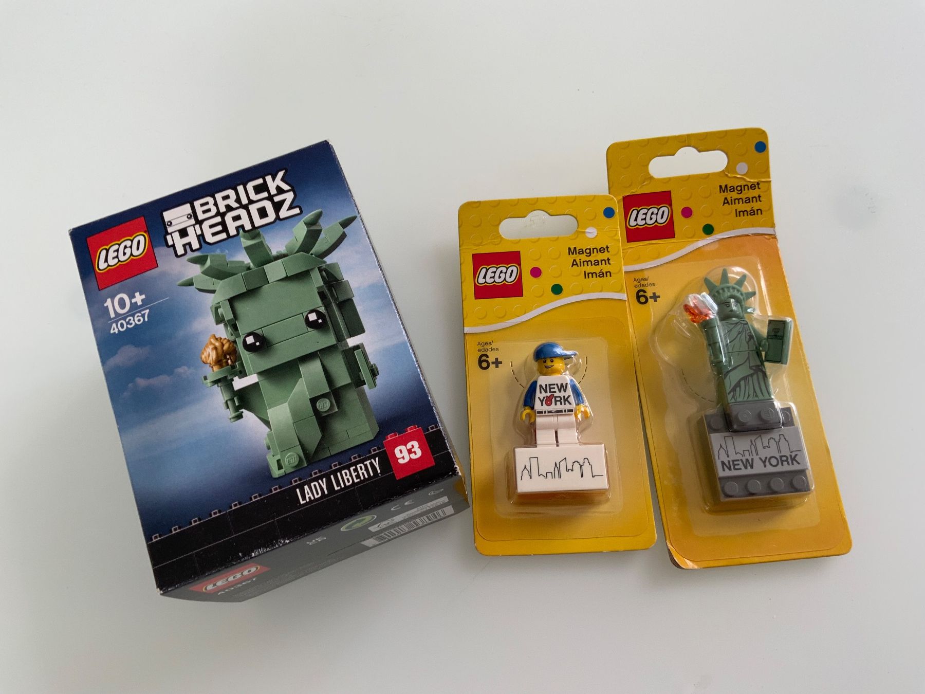 Lego Kit di costruzioni: Lego New York, Lego brickheadz 40367 – Nuovo e nell'imballaggio originale da Egg b. Zürich venduto da SeriousPlayCH