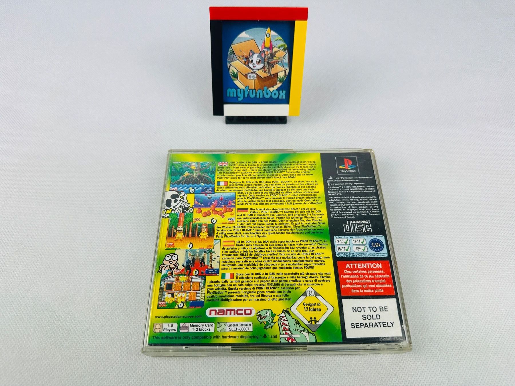 Giochi: Playstation 1 PSX  PS1 Point Blank CIB Multilingual – Usato da Kappel SO venduto da MyFunBox 1