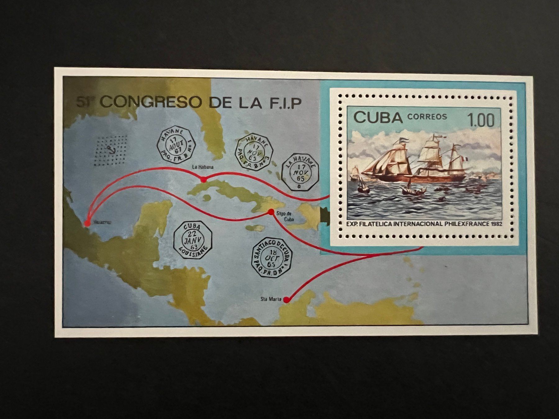 Alle Briefmarken: Cuba 1982 Block ** Luxus  (D463) – Neu (gemäss Beschreibung) aus Hinwil von Sidi4