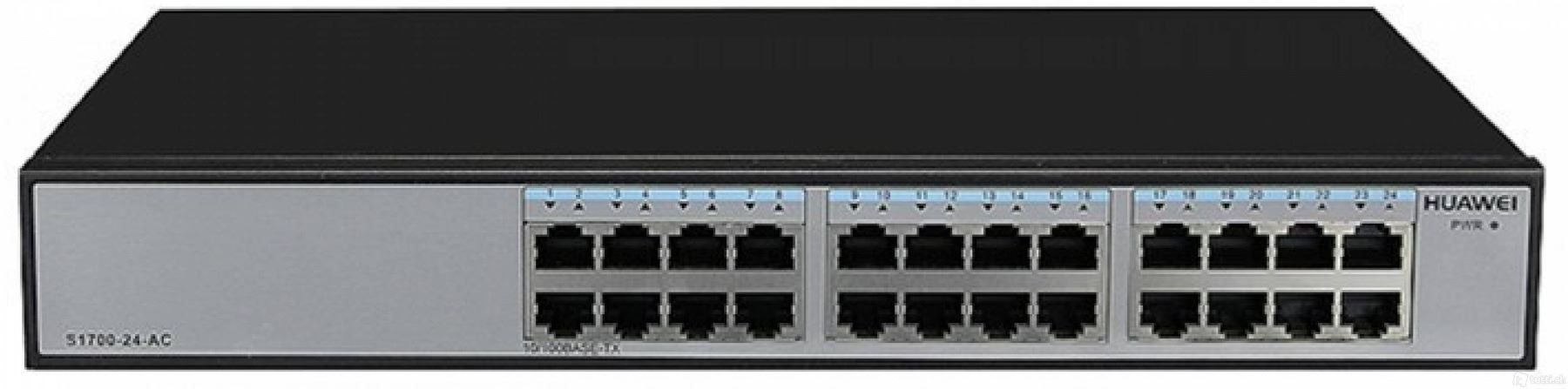 PC: Huawei Switch S1700-24 24x FE Lüfterlos – Nuovo e nell'imballaggio originale da Winkel venduto da Lanier1