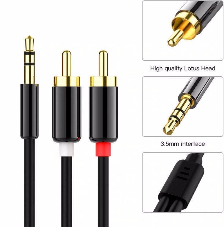 Cavi: 2RCA bis 3,5 Audio-Autokabel – Nuovo e nell'imballaggio originale da Unterägeri venduto da RmOnline 3