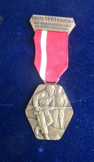 Medaillen: Final 1981 SSV Jungschützen GM - Bronze – Neu (gemäss Beschreibung) aus Luzern von Horoskop1