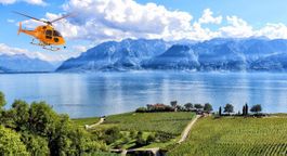 Gutschein Helikopter Flug Lavaux ab Leysin 1 Person 25 min