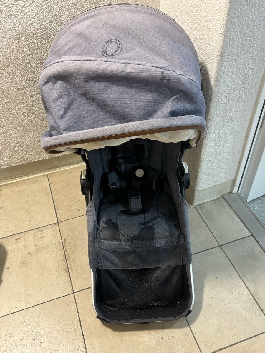 Bugaboo Carrozzine: Bugaboo Kinderwagensitz grau gebrauchter Zustand – Usato da Basel venduto da mel_92ml