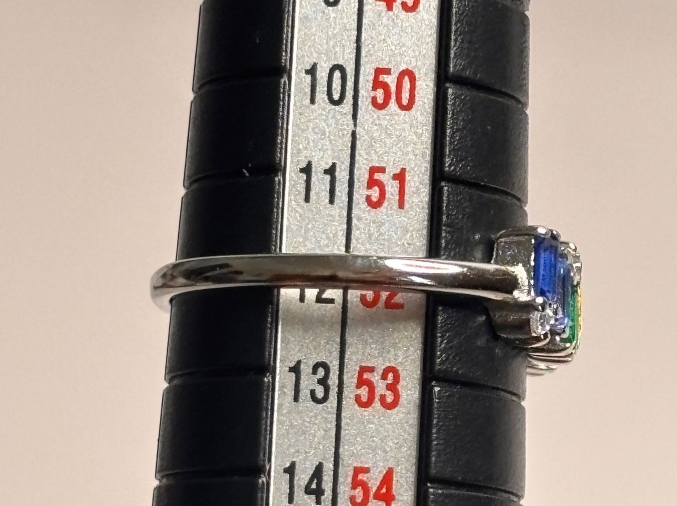 Anelli: Bague zircons multicolores – Nuovo (secondo la descrizione) da Lausanne venduto da mel2dreams 6