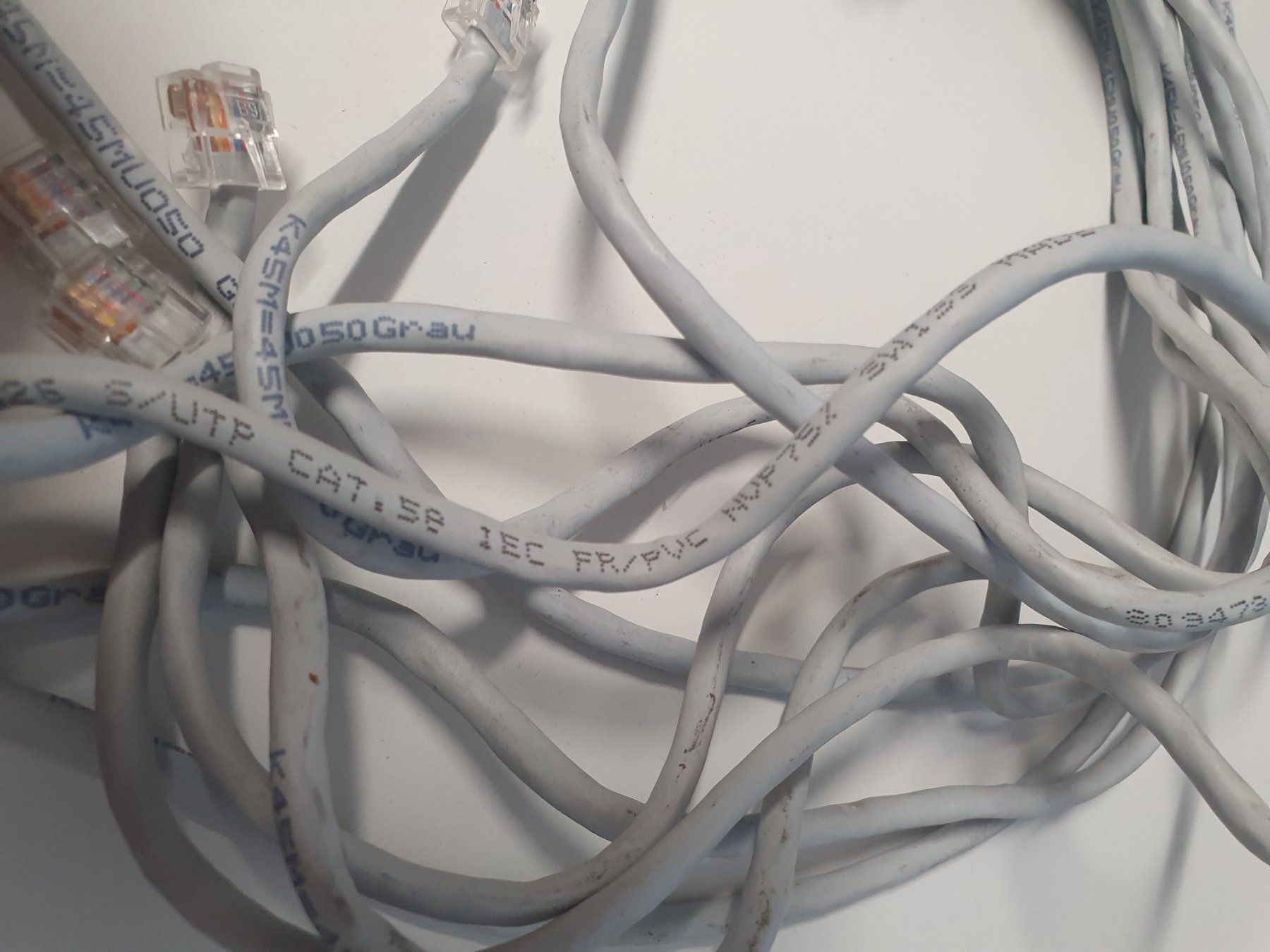 Dätwyler Cavi: Patchkabel cat 5 Cat5 0.5m Dätwyler – Usato da Zürich venduto da eymen20 2
