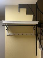 IKEA HEMNES Hutablage / Wandgarderobe  Weiss