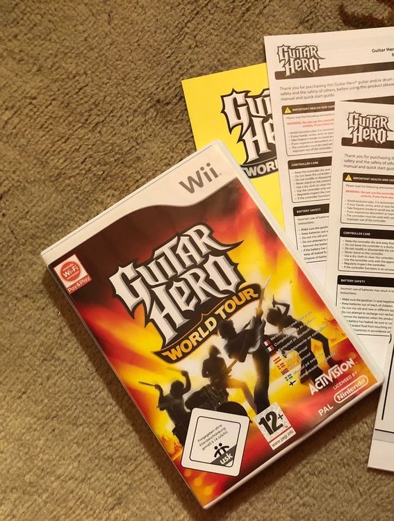 Wii Guitar Hero JEU CD CONSOLE Kaufen auf Ricardo