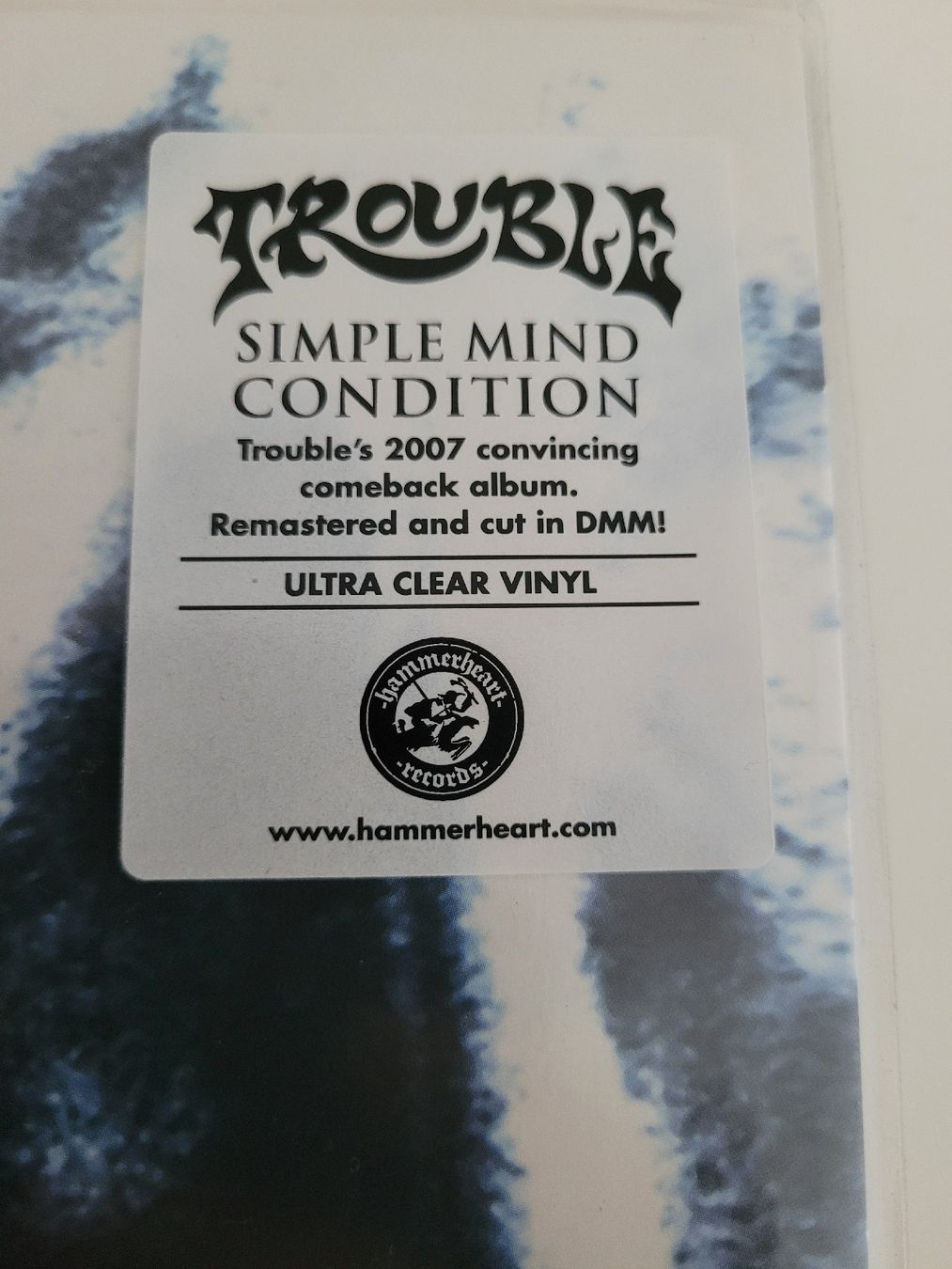 Dischi in vinile: Trouble - S/T Ltd Ultra Clear Vinyl LP – Nuovo (secondo la descrizione) da Münsingen venduto da Drachenwurst 1