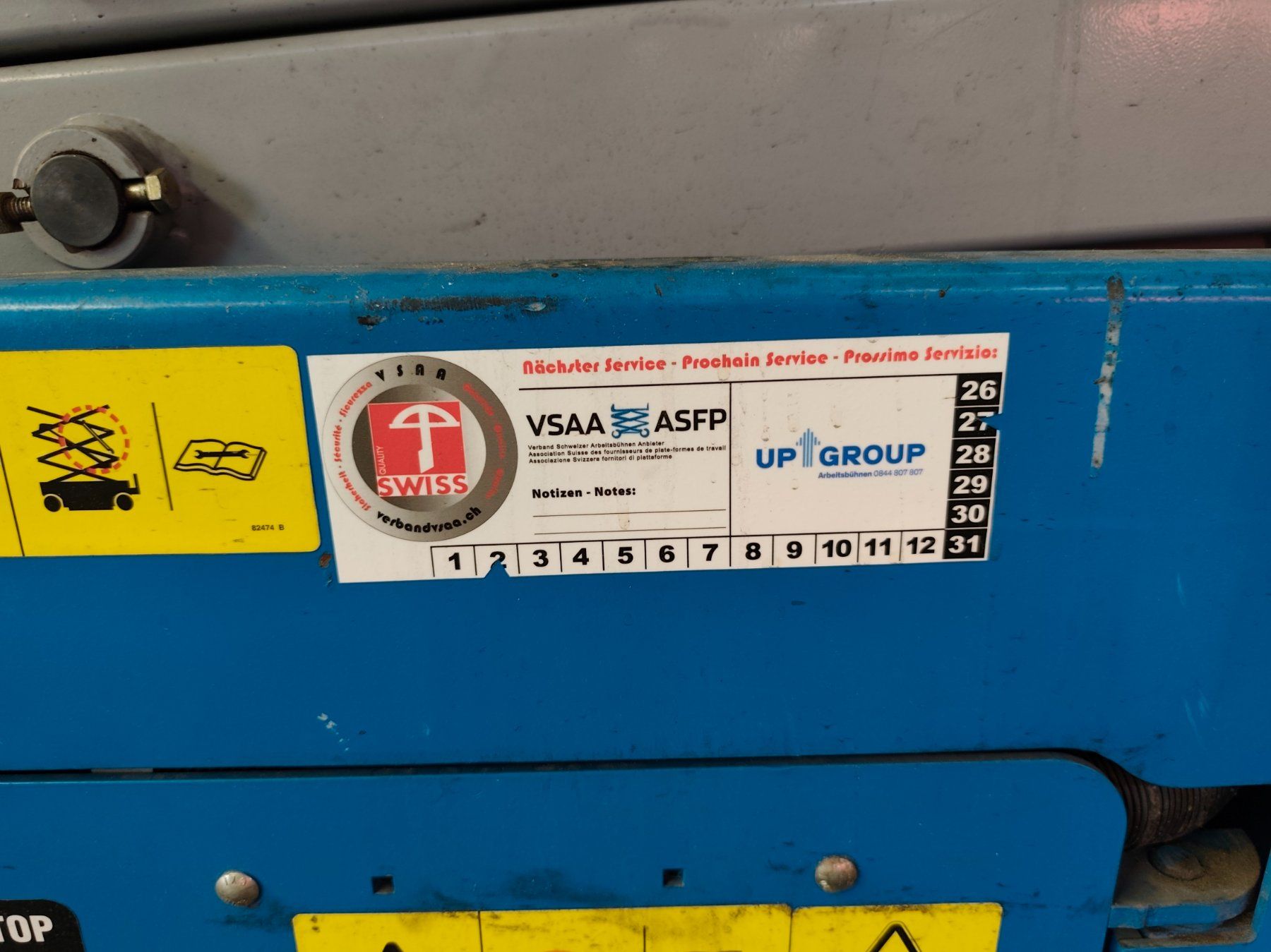 Hebebühne & Wagenheber: Scherenbühne Genie GS 1632 – Gebraucht aus Schlieren von ZauggSchlierenAG 7