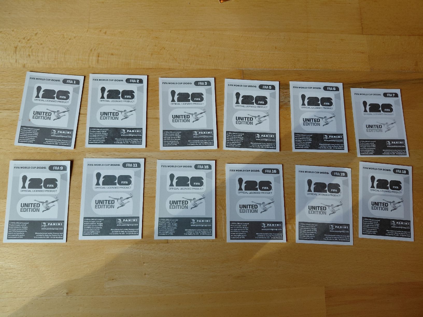 Panini Carte collezionabili: Panini 2026 FRA équipe partielle – Nuovo (secondo la descrizione) da Ovronnaz venduto da Ma-94-hey 1