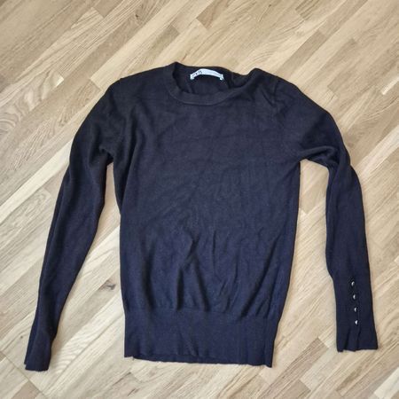 Pull Zara noir, taille S