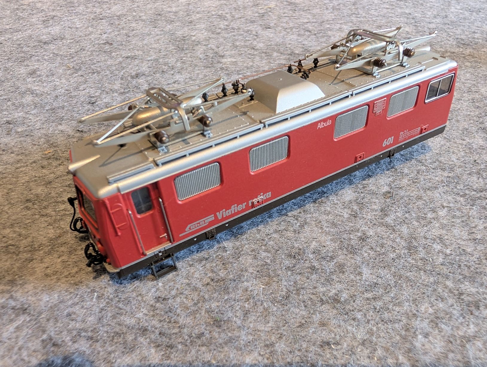 Bemo Trains électriques: Gehäuse Bemo Ge 4/4 I - 601 "Albula" – D'occasion à Mönthal par lost_adventures