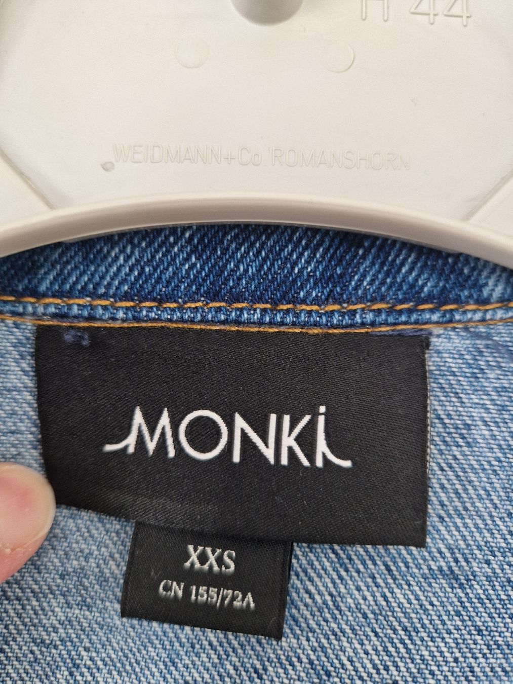 Monki Giacche: lange oversize Jeansjacke, Monki, Gr. XXS – Usato da Winterthur venduto da jamz77d 3