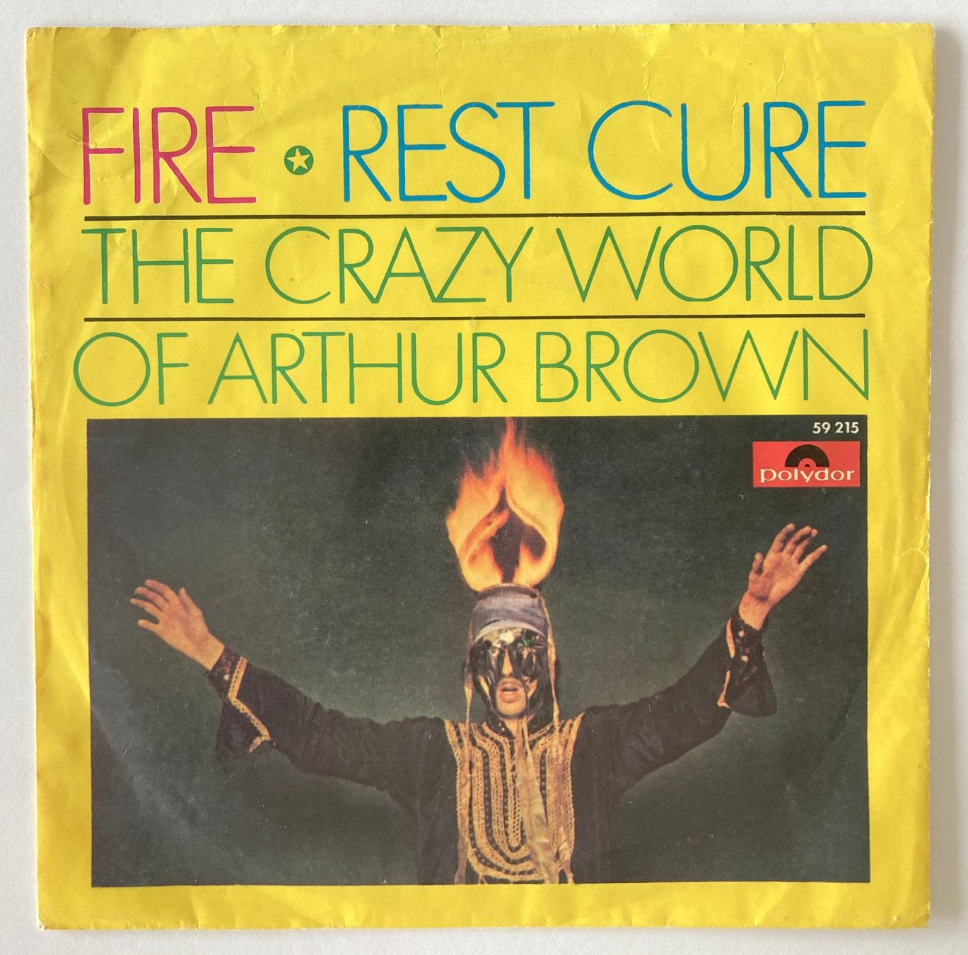 Dischi in vinile: THE CRAZY WORLD OF ARTHUR BROWN - FIRE – Usato da Bottens venduto da hotter-than-hell