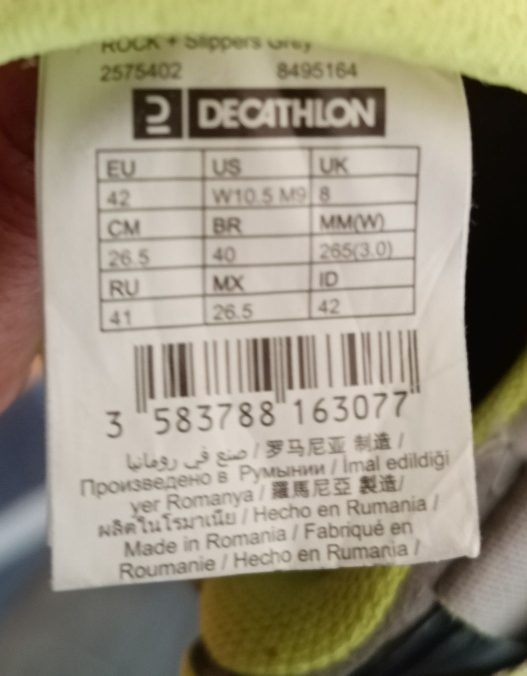 Scarpe da uomo: Kletterschuhe Simond Grösse 42 – Usato da Matten b. Interl venduto da aus_sr9c 1