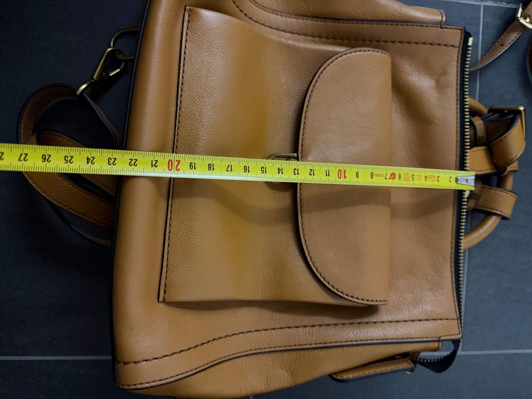 Fossil Taschen für Damen: Fossil Damentasche Leder camel guter Zustand – Neu (gemäss Beschreibung) aus steinach von Tintenfis5 3
