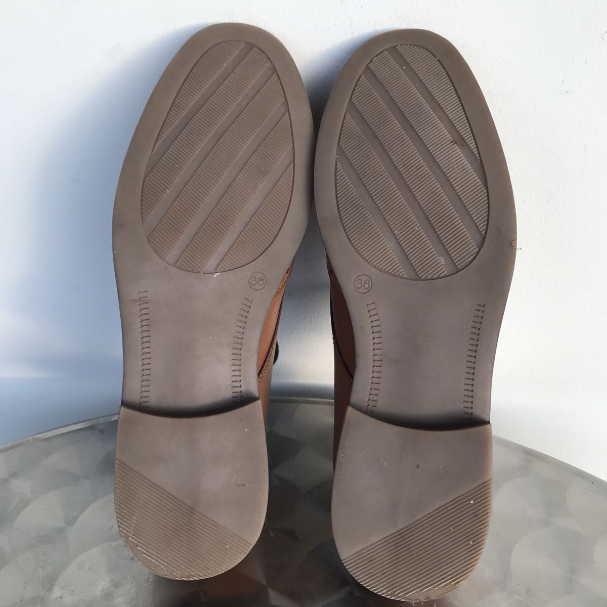 Friboo Scarpe da uomo: Friboo LEATHER - Schnürer - light brown, Gr. 36 – Usato da Ebnat-Kappel venduto da Molton 5