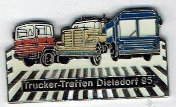 Placchette & Badge: Trucker Treffen Dielsdorf 95 – Usato da Hinterkappelen venduto da Schampus