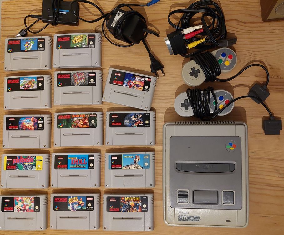 Nintendo SNES Classic mit 14 Spielen ab CHF 1.- (Gebraucht) in Fidaz ...