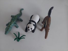 3 Playmobil Tiere (Exoten 3)