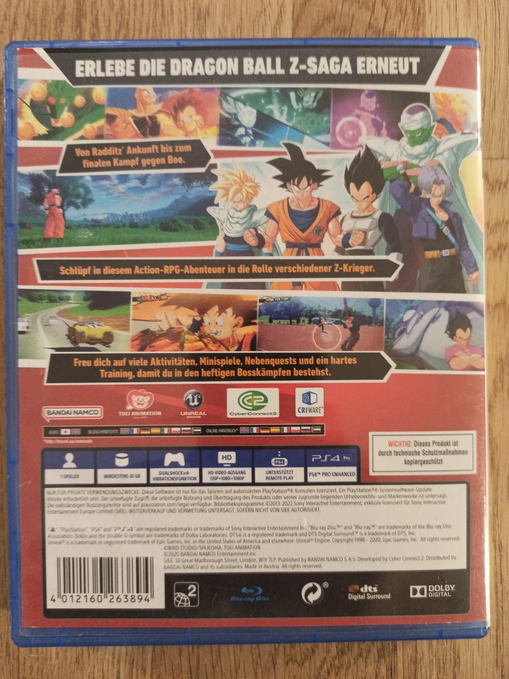 Spiele: Dragon Ball Z Kakarot PS4 / PS5 – Gebraucht aus Oberweningen von mar_87mx 1