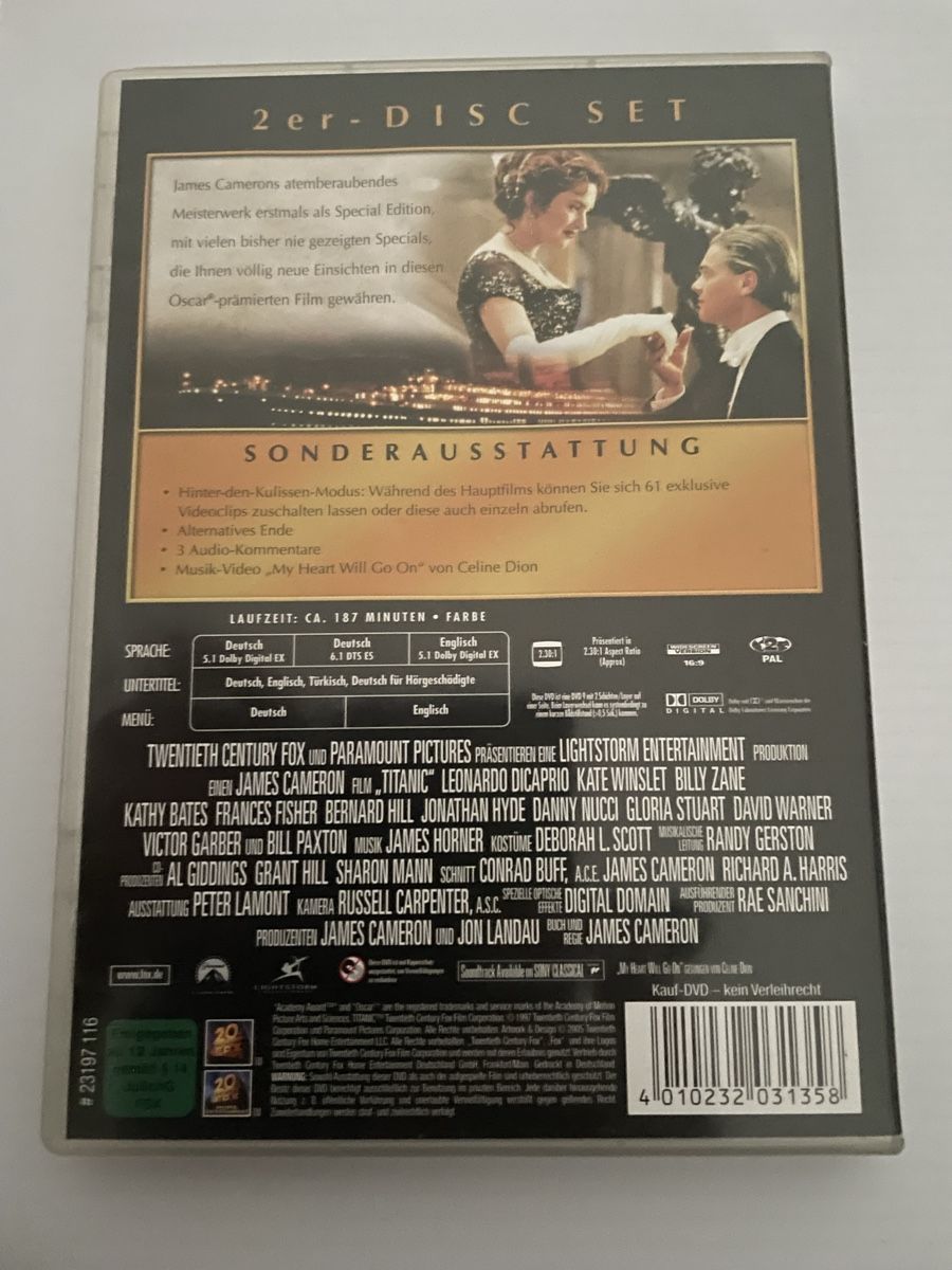 Alle DVDs: Titanic – Gebraucht aus Winterthur von Cobraforce 1