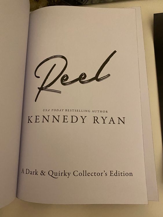 Reel by Kennedy Ryan Dark and Quirky Special Edition