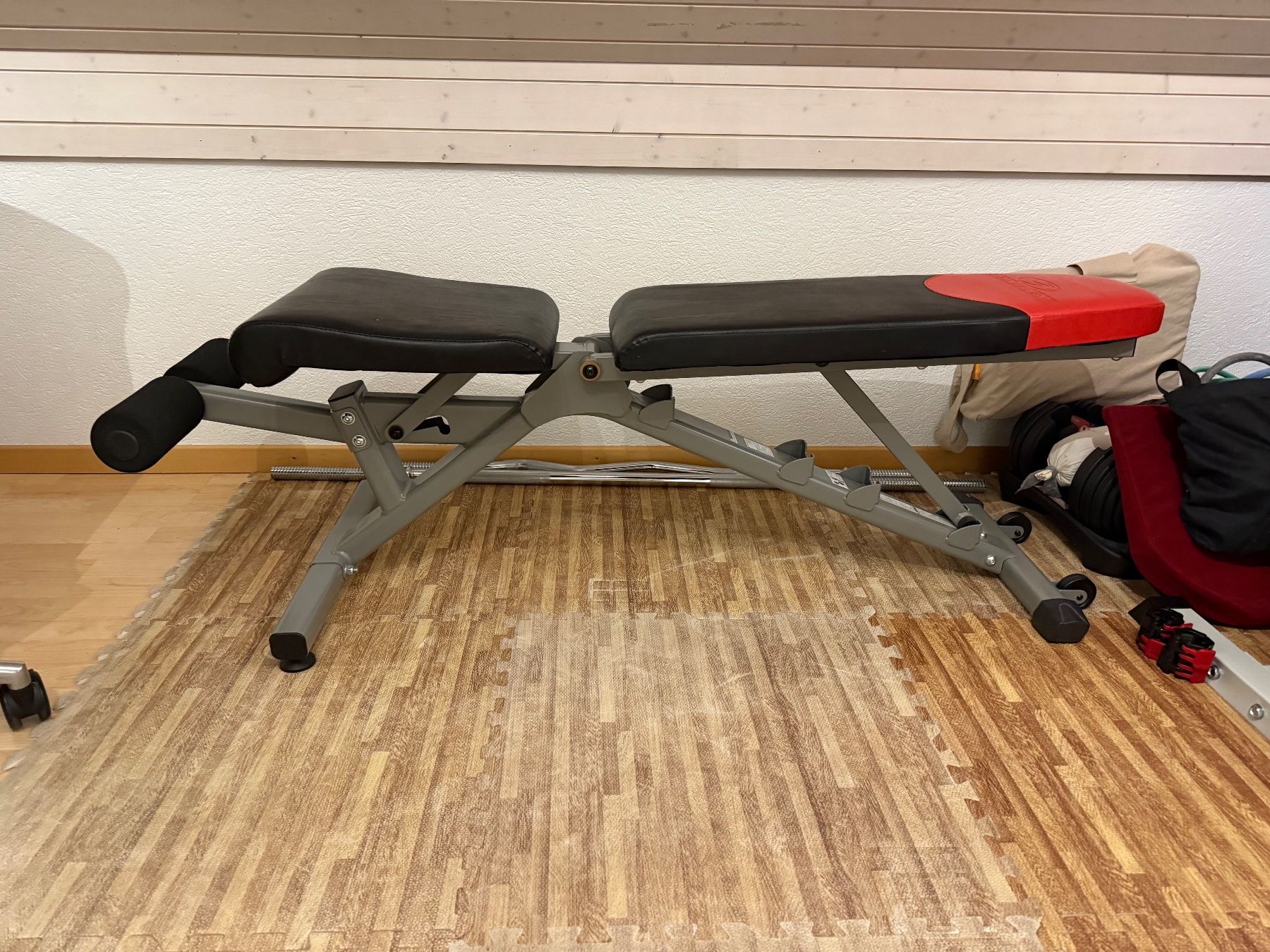 Hometrainer: Bret Contreras Strength Glute Rack, Gewichtsscheiben – Usato da Mellingen venduto da hobbyseller1979 4