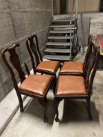 4  Antike englische Esszimmerstühle - Antique  Dining chairs