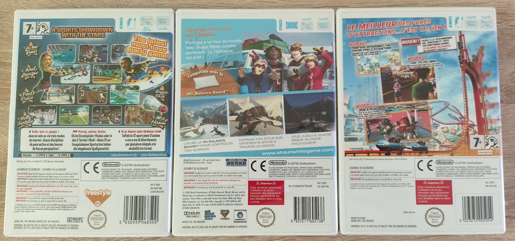 Nintendo Giochi: 3 jeux Wii – Usato da Grandson venduto da proekt 2