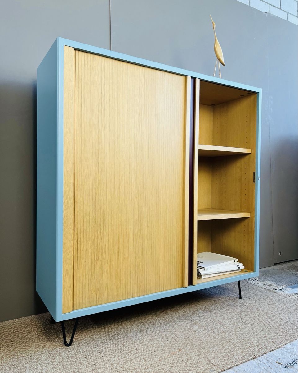 Cassettiere: Sideboard/ Rollladenschrank/ Kommode aus den 60er Jahren  – Usato da St.Gallen venduto da munooz 1