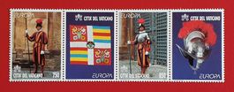 VATIKAN SCHWEIZERGARDE ZUSAMMENHÄNGEND 1997** POSTFRISCH