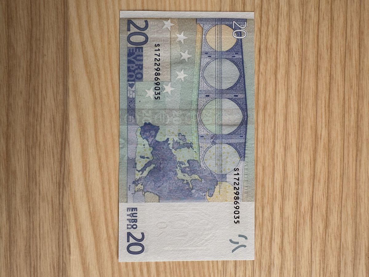 Banconote: 20 Euro Schein - einwandfrei – Nuovo (secondo la descrizione) da Unterwasser venduto da Kaiser1652 1