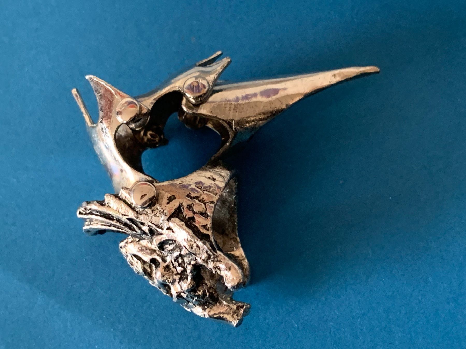 Bagues: Gothik Ring totenkopf – D'occasion à Dittingen par Bijoubelle 2