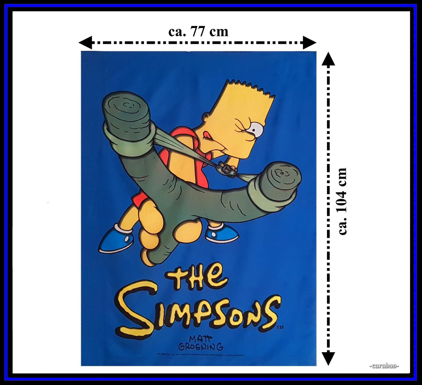Bandiere: Fahne *Bart Simpson* - Nr. J-6377 – Nuovo (secondo la descrizione) da Winterthur venduto da --carabao-- 1