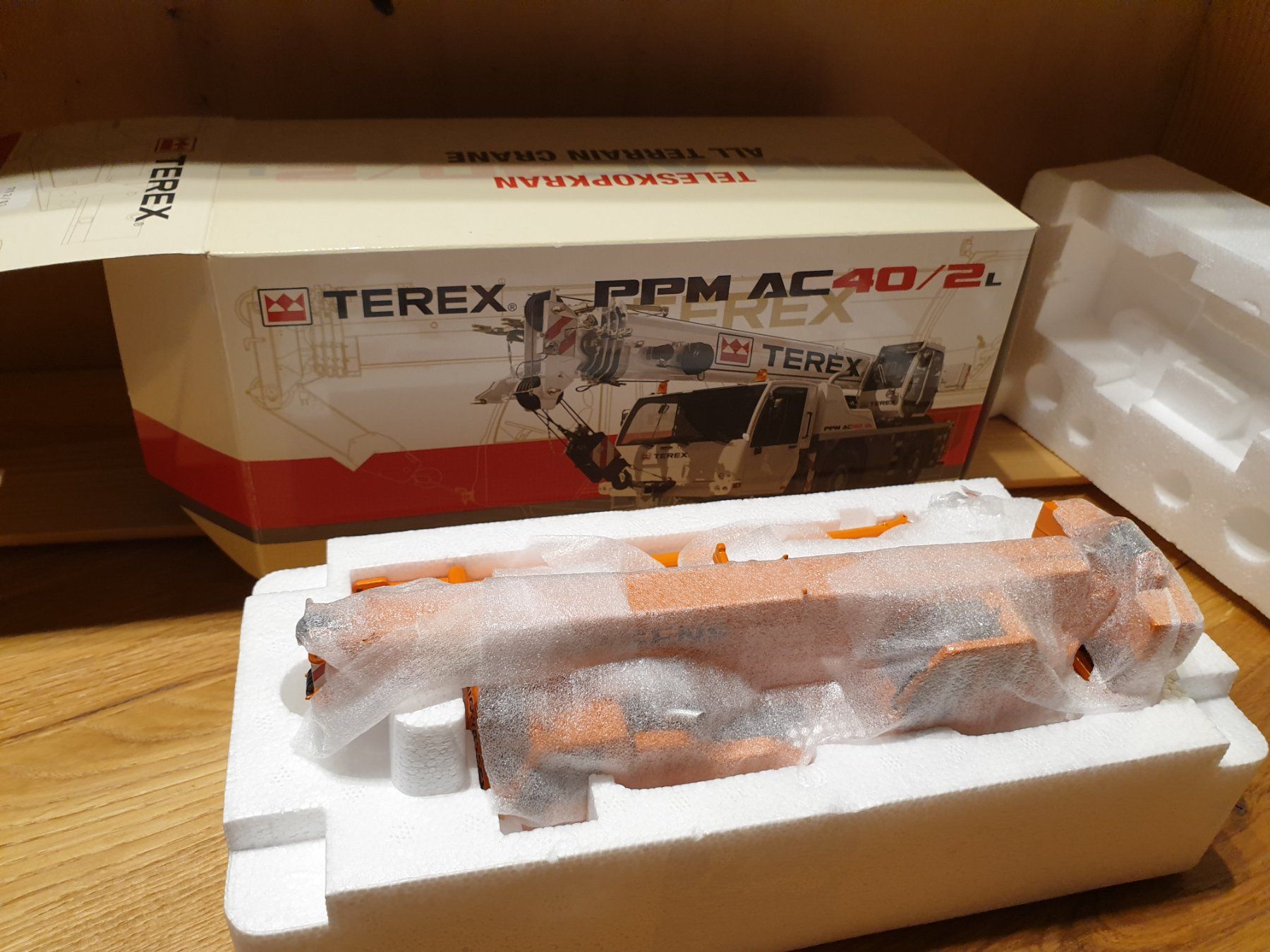 Modellbausätze & Standmodelle: Terex PPM AC40-2 Michielsen NZG Top – Neu und originalverpackt aus Baar von Liebherrbagger 1