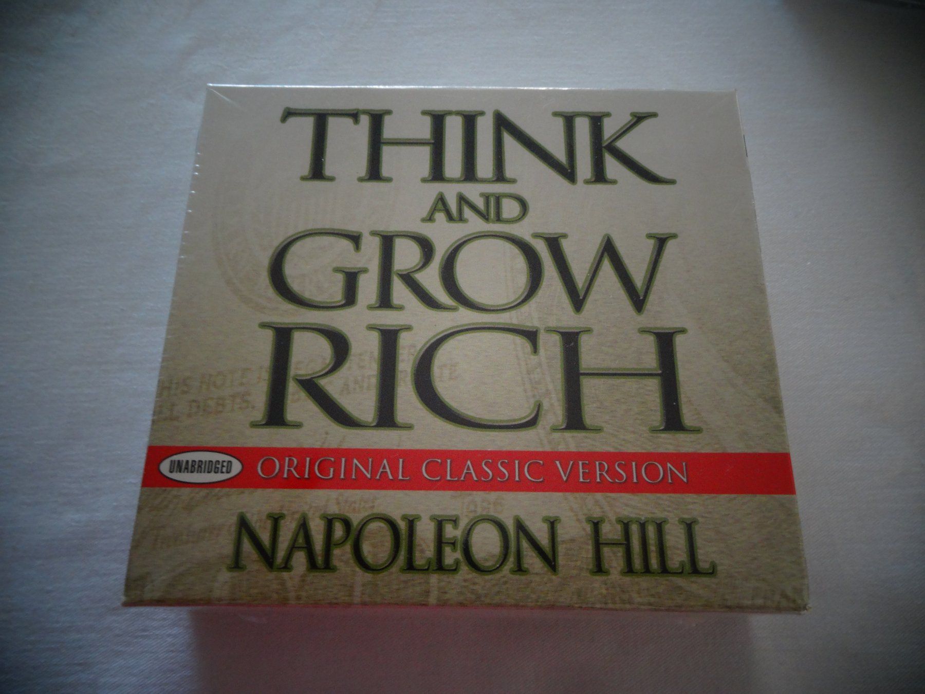 CD: CD Think and Grow Rich – Nuovo e nell'imballaggio originale da Neerach venduto da jenny062