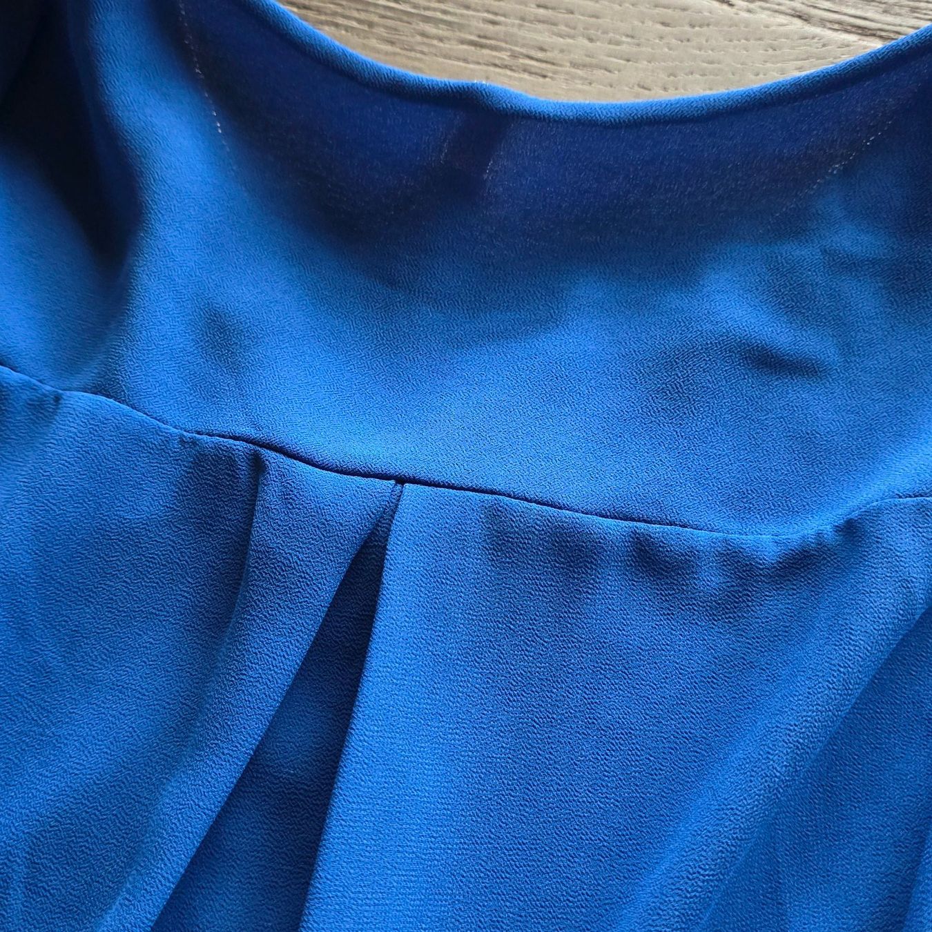 Blusen: 🐸 BLUSE / TUNIKA ROYALBLAU M – Gebraucht aus Môtier (Vully) von Frogs 6