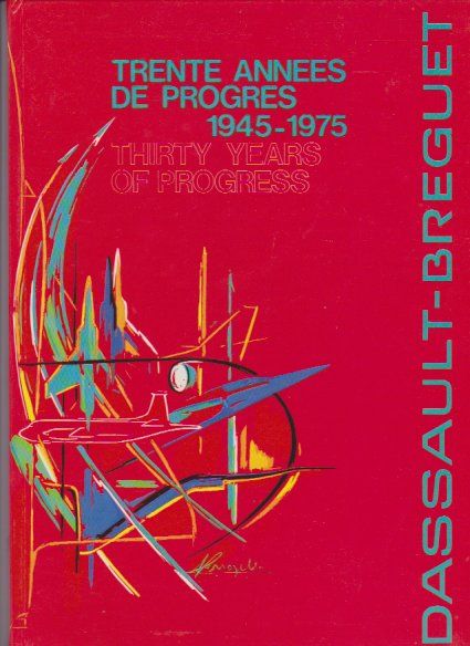 Document Vintage 1930 - Vue éclatée Avion Breguet (dépliant Magazine, France)
