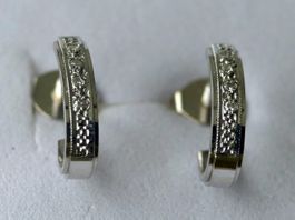 Ohrstecker Weißgold 18K/750 mit Diamanten