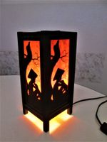 Holzlampe