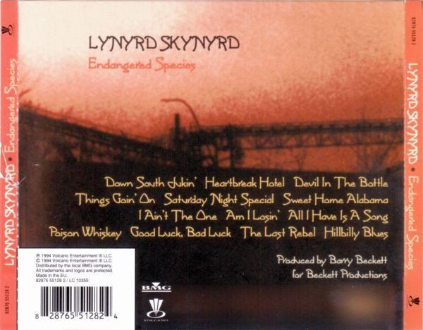 CD: Lynyrd Skynyrd – Endangered Species – Usato da St.Gallen venduto da jalamusic