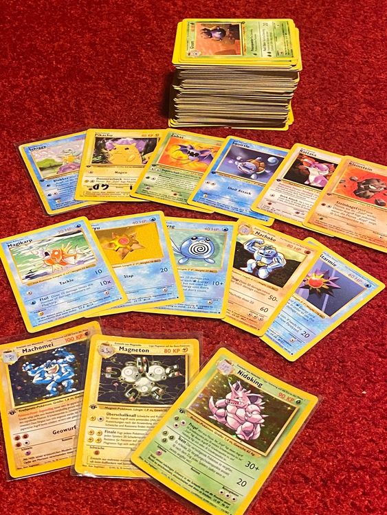 Pokemon Karten Sammlung WOTC Vintage 90er Jahre 1. Edition Kaufen auf Ricardo