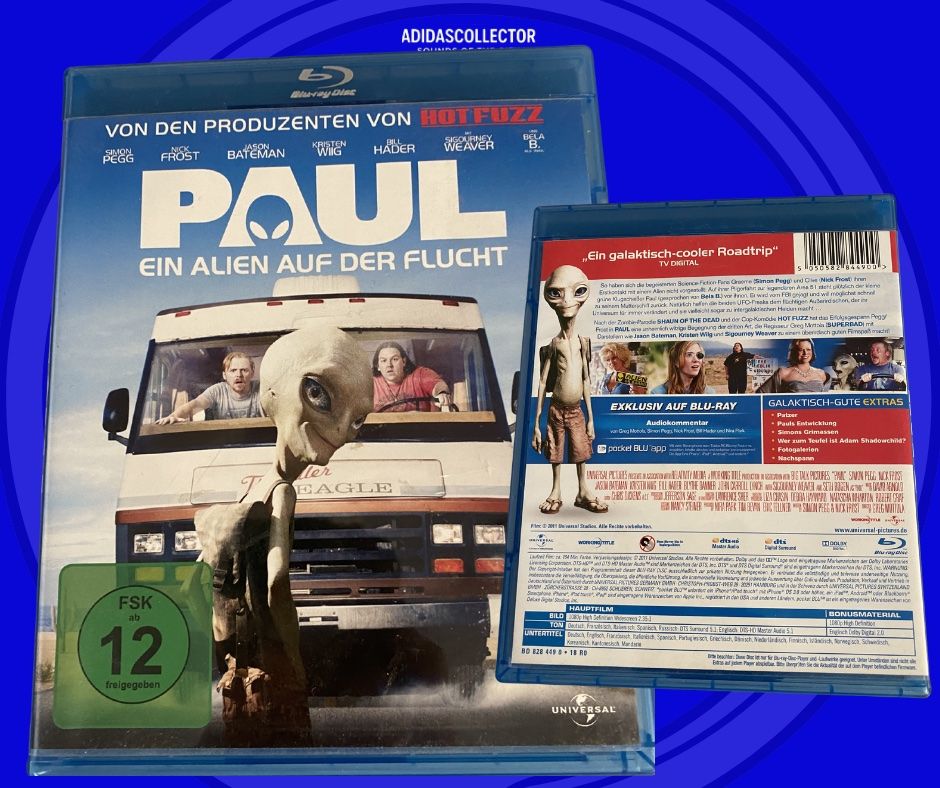 Tutti i DVDs: Paul ein Alien auf der Flucht – Usato da Muri b. Bern venduto da AdidasCollector