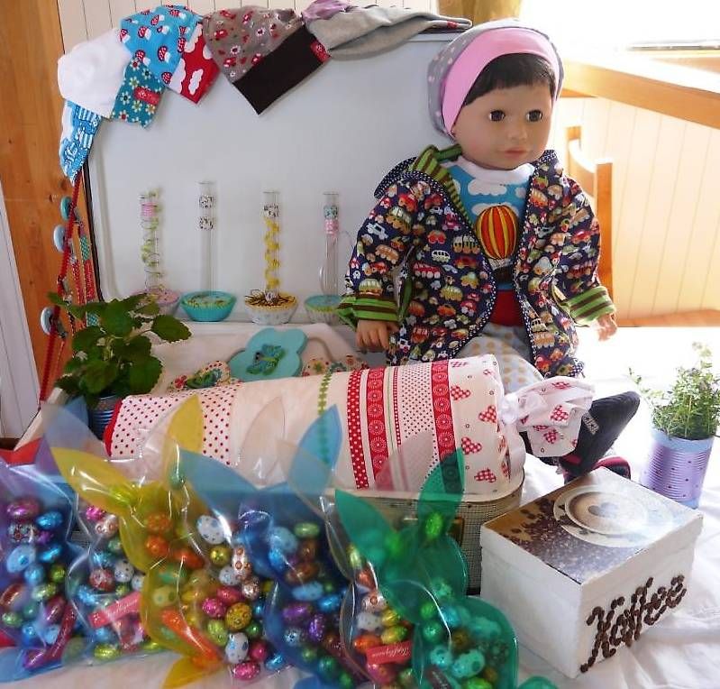 Bambole: Puppe mit Kleidergrösse 74 – Usato da Schötz venduto da tuepfliqueen
