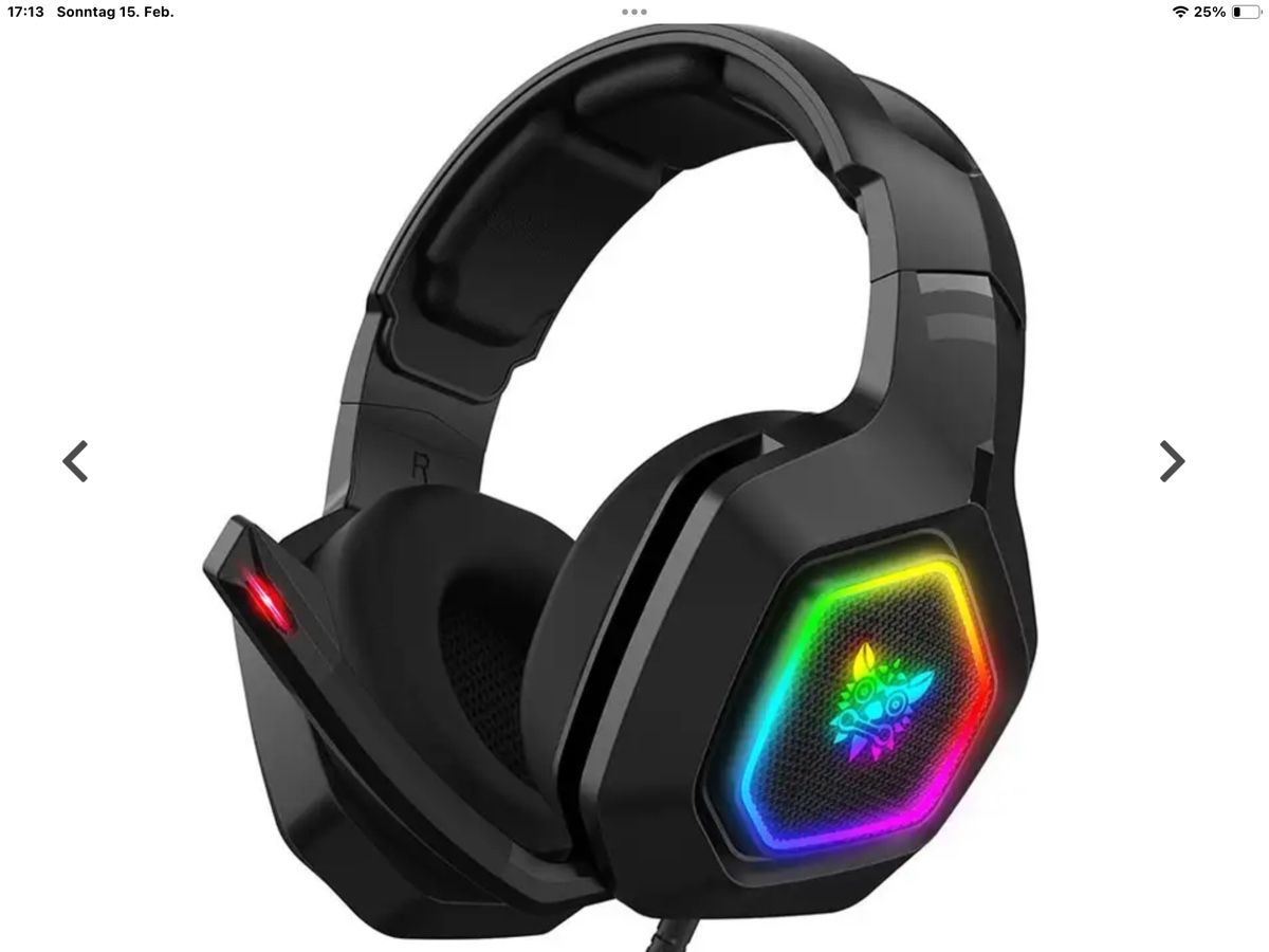 Cuffie: Onikuma K10 Gaming Headset  - Schwarz – Usato da Waldkirch venduto da Blondie13