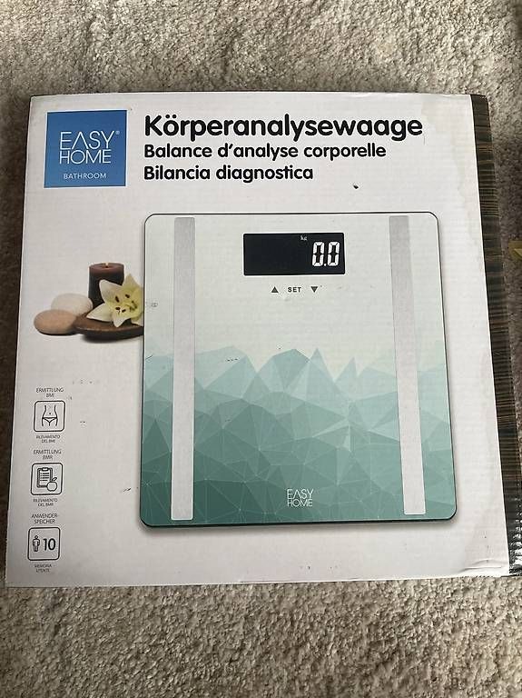 Personenwaagen: Körperanalysewaage – Neu und originalverpackt aus Möriken AG von sel_9w5v